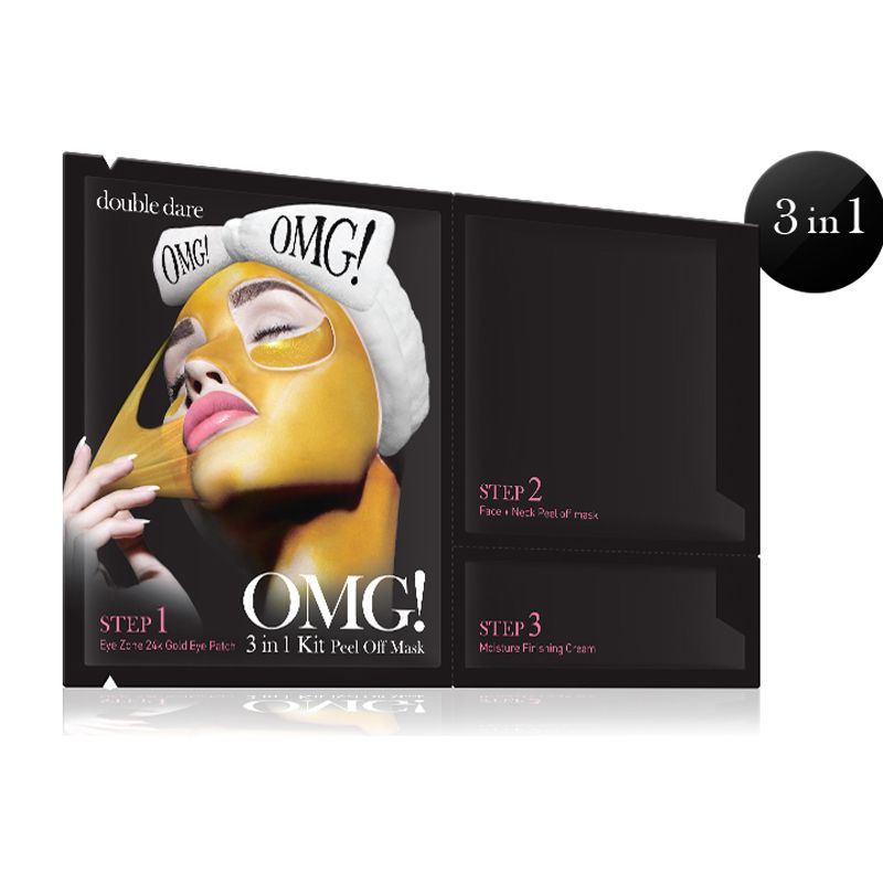 Double Dare OMG! Peel Off Mask маска трехкомпонентная для обновления кожи лица 3-в-1
Double Dare OMG! Peel Off Mask маска трехкомпонентная для обновления кожи лица 3-в-1