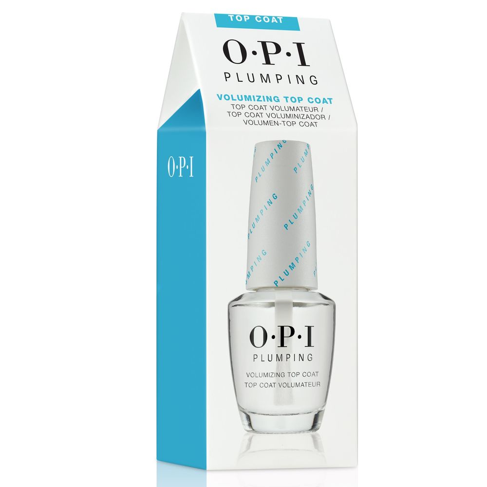 OPI Plumping Top Coat Верхнее покрытие для придания объема маникюру NTT36 15мл
OPI Plumping Top Coat Верхнее покрытие для придания объема маникюру NTT36 15мл