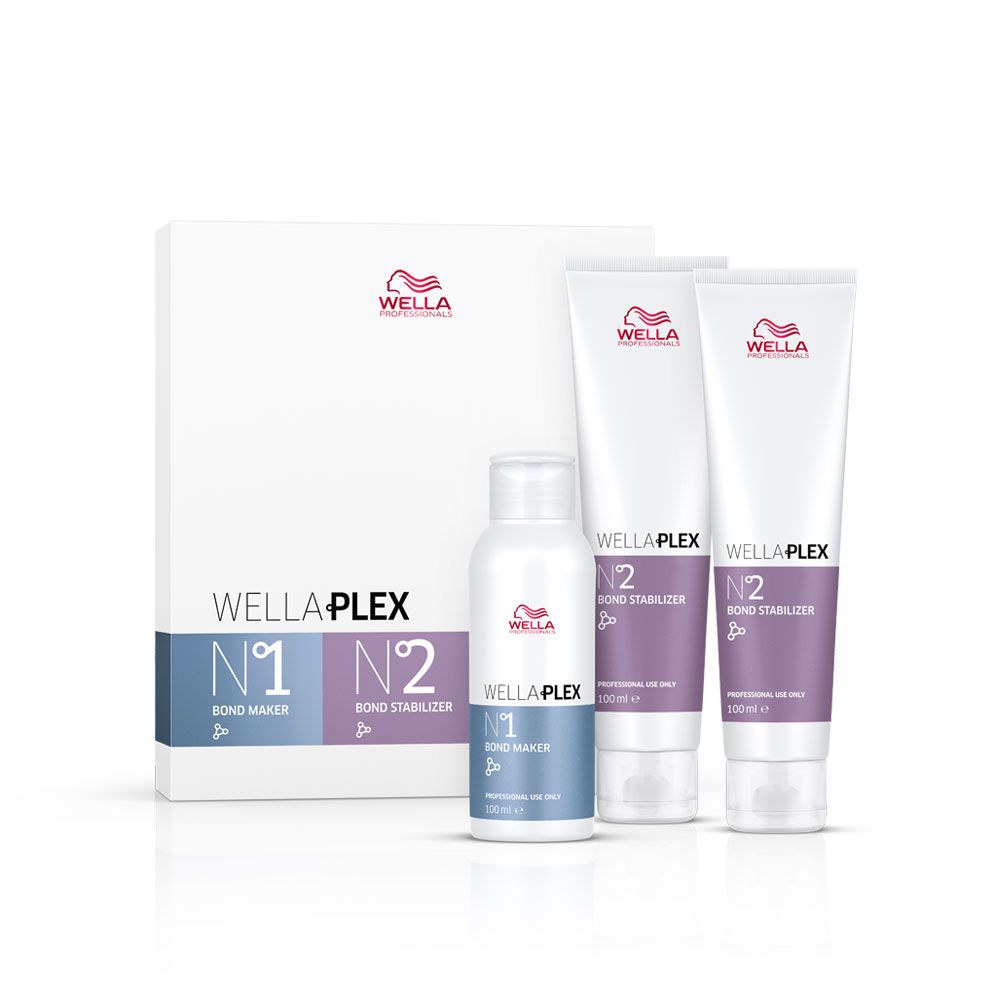 Wella°plex Тестовый салонный набор 1+2 3х100 мл
Wella°plex Тестовый салонный набор 1+2 3х100 мл