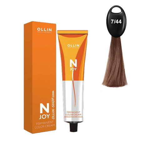 Ollin N-JOY 7/44 русый интенсивно-медный перманентная крем-краска для волос 100мл
Ollin N-JOY 7/44 русый интенсивно-медный перманентная крем-краска для волос 100мл