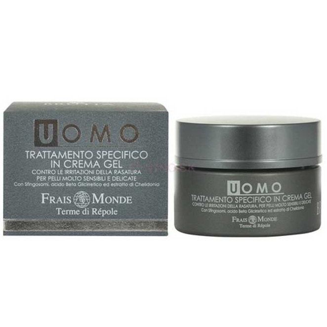Frais Monde Мен Крем-гель заживляющий для снятия раздражения после бритья 50мл 
Frais Monde Мен Крем-гель заживляющий для снятия раздражения после бритья 50мл