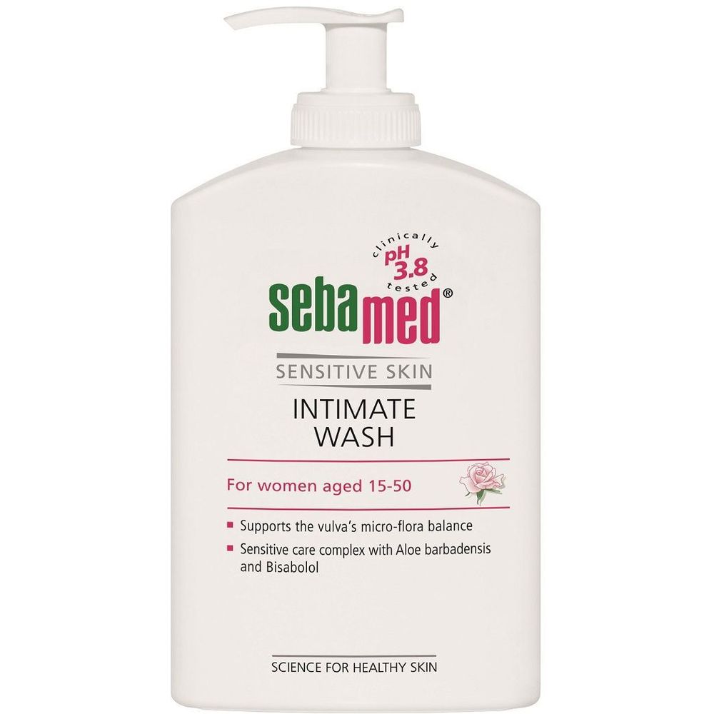 Sebamed Sensitive skin Гель для интимной гигиены Intimate Wash для женщин 15-50 200мл с помпой
Sebamed Sensitive skin Гель для интимной гигиены Intimate Wash для женщин 15-50 200мл с помпой