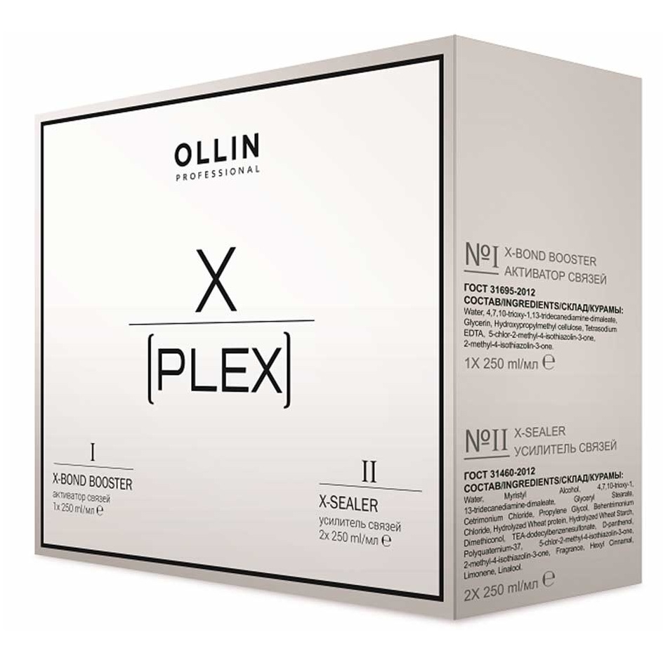 Ollin x-plex №1 X-Bond Booster Активатор связей (№1 X-Bond Booster Активатор связей 1х250мл, №2 X-Sealer Усилитель связей 2х250мл)
Ollin x-plex №1 X-Bond Booster Активатор связей (№1 X-Bond Booster Активатор связей 1х250мл, №2 X-Sealer Усилитель связей 2х250мл)