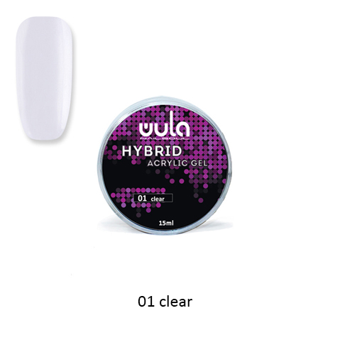 Wula nailsoul Гель акриловый Hybrid acrylic gel, 15 мл тон 01 Clear прозрачный
Wula nailsoul Гель акриловый Hybrid acrylic gel, 15 мл тон 01 Clear прозрачный