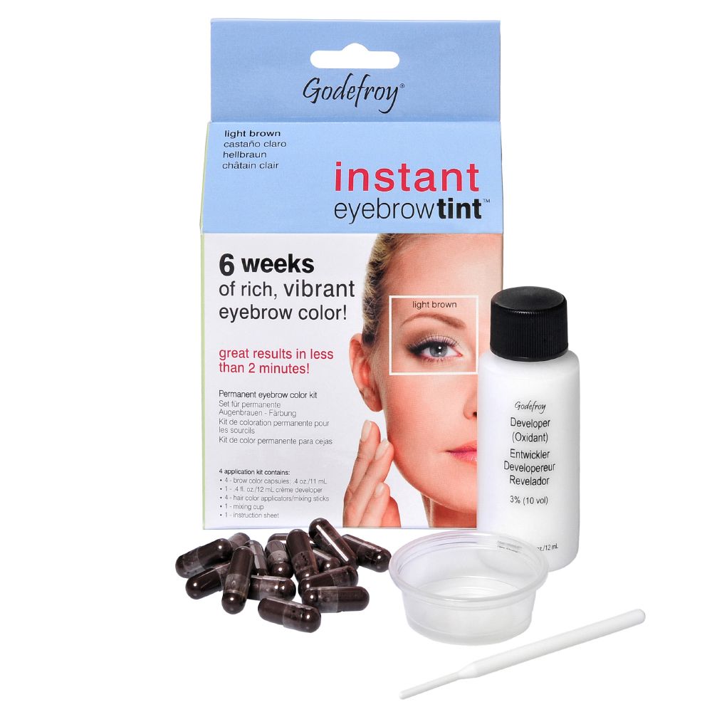Godefroy Eyebrow Tint Light Brown Краска-хна в капсулах для бровей набор 15 капсул светло-коричневый
Godefroy Eyebrow Tint Light Brown Краска-хна в капсулах для бровей набор 15 капсул светло-коричневый