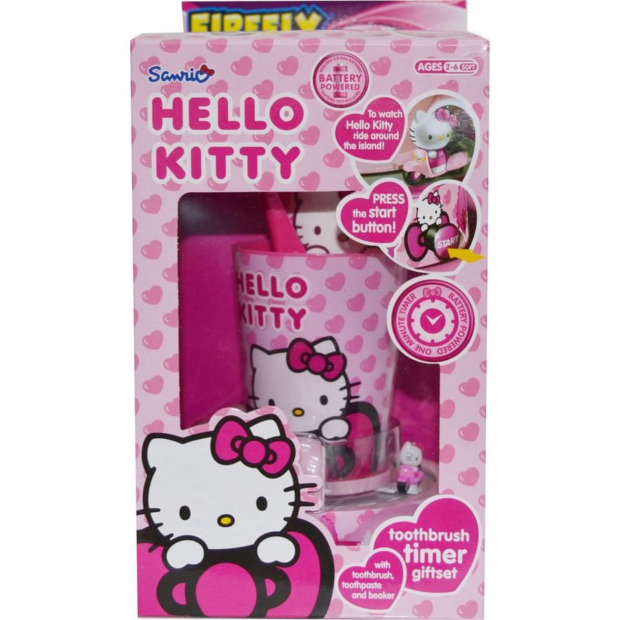 Hello Kitty Timer Gift Set Набор детский: подставка-таймер с игрушкой, стакан, щетка, паста 2-6 лет 75мл
Hello Kitty Timer Gift Set Набор детский: подставка-таймер с игрушкой, стакан, щетка, паста 2-6 лет 75мл