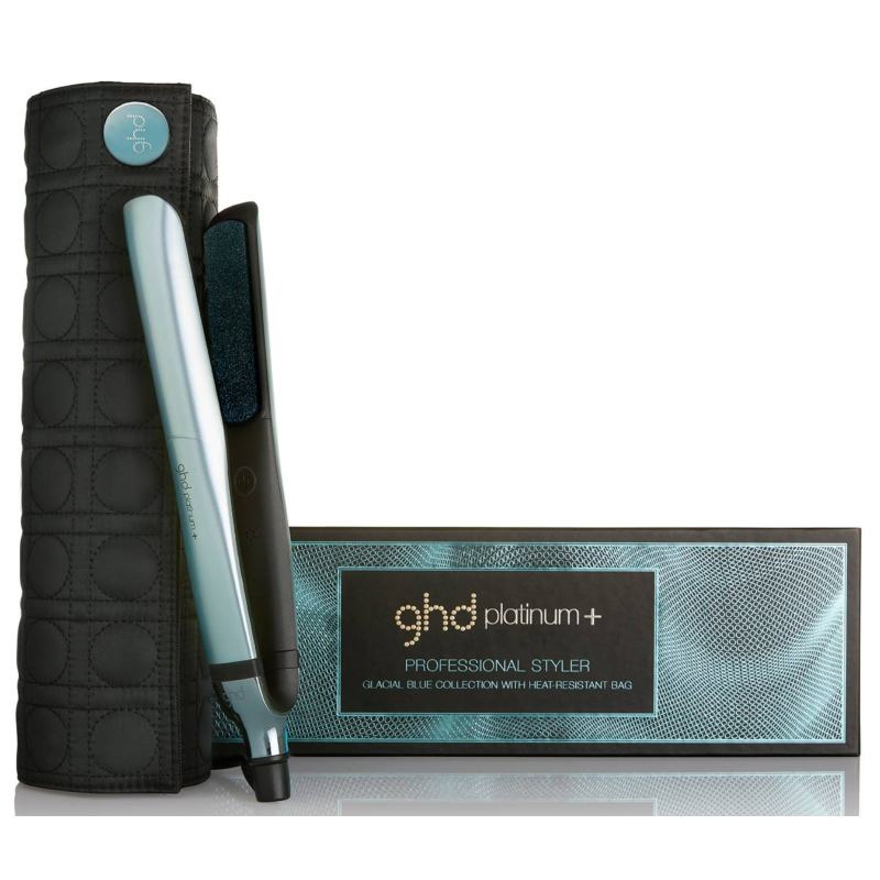 GHD Стайлер для укладки волос Platinum+ в термостойкой сумке - коллекция glacial blue
GHD Стайлер для укладки волос Platinum+ в термостойкой сумке - коллекция glacial blue