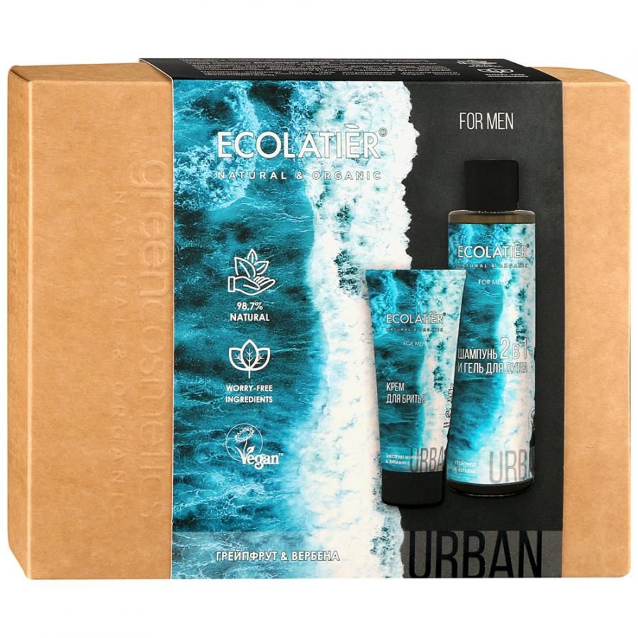 Ecolatier Urban набор для мужчин гель для душа и шампунь 2в1 грейпфрут и вербена 200мл+крем для бритья экстракт моринги и витами Е 100мл
Ecolatier Urban набор для мужчин гель для душа и шампунь 2в1 грейпфрут и вербена 200мл+крем для бритья экстракт моринги и витами Е 100мл