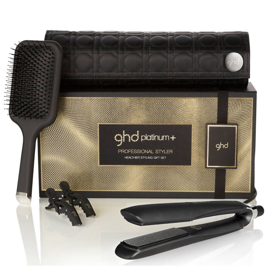 GHD Набор стайлер для укладки волос ghd platinum+термостойкая сумка+плоская щетка+зажимы
GHD Набор стайлер для укладки волос ghd platinum+термостойкая сумка+плоская щетка+зажимы