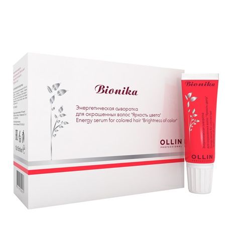 Ollin Professional BioNika Энергетическая сыворотка для окрашенных волос Яркость цвета 10х15мл
Ollin Professional BioNika Энергетическая сыворотка для окрашенных волос Яркость цвета 10х15мл