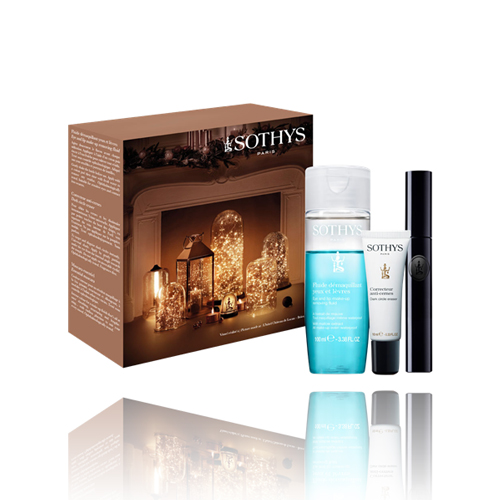 Сотис Набор: Средство для снятия макияжа с глаз и губ 100 мл + Крем-корректор 10 мл + Тушь черная 8 мл S920577