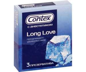 CONTEX Презервативы Long Love с анестетиком для продления удовольствия №3