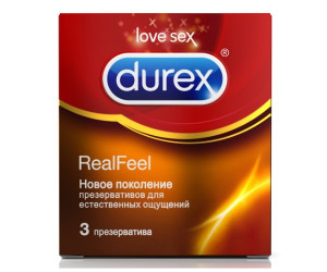 ДЮРЕКС презервативы RealFeel для естественных ощущений №3