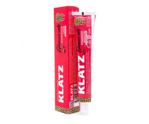 Klatz GLAMOUR ONLY Зубная паста для девушек Земляничный смузи без фтора 75мл