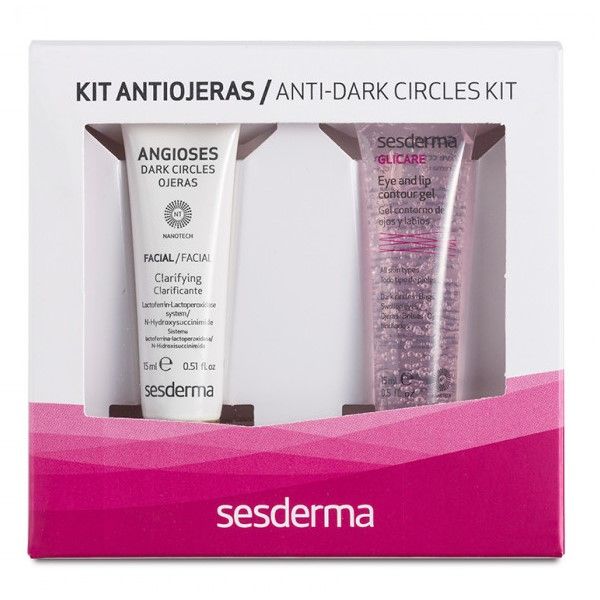

Sesderma Kit Anti-Dark Circles Набор от темных кругов вокруг глаз Angioses 15мл + Glicare 15мл