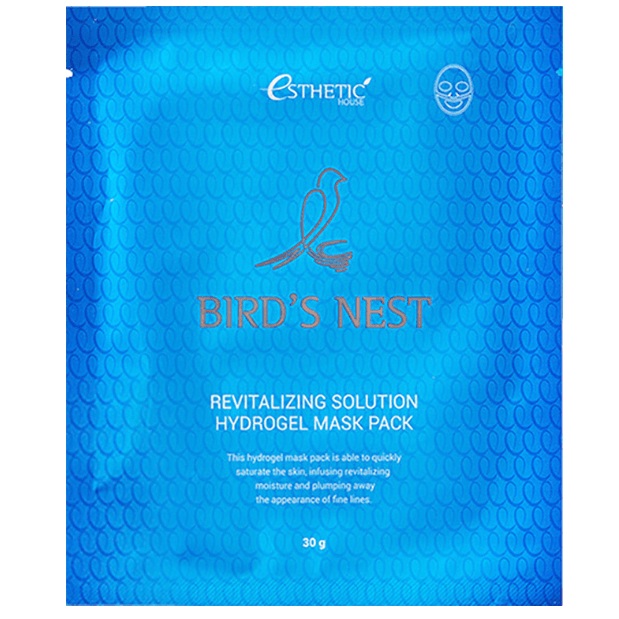 

Esthetic House гидрогелевая маска для лица bird's nest revitalizing hydrogel mask pack N1