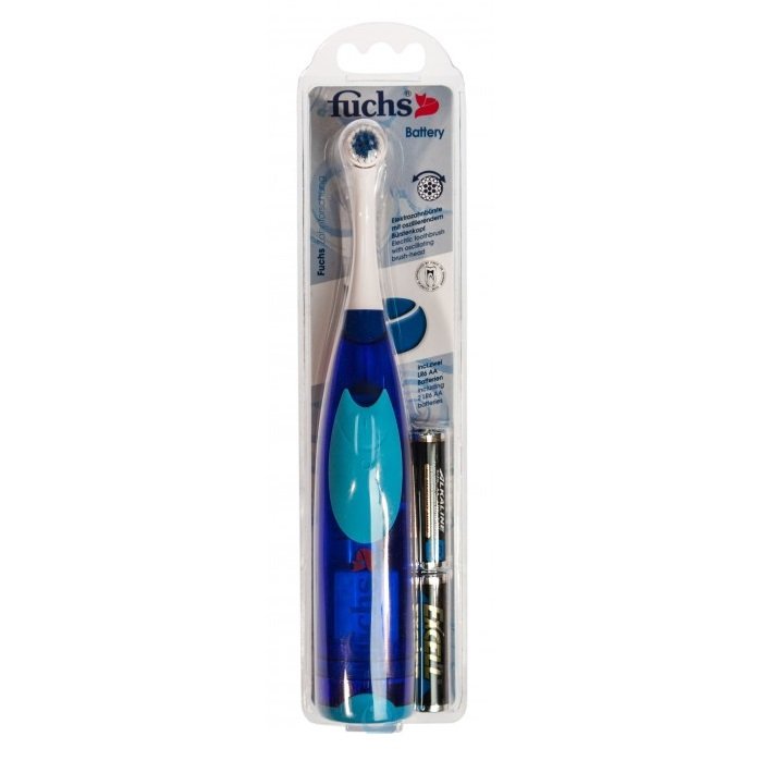 

Fuchs Battery-operated toothbrush Электрическая зубная щетка на батарейках со сменной насадкой