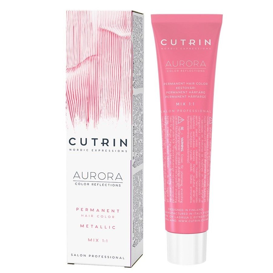 

Cutrin Aurora Стойкая крем-краска для волос Color Reflection 6.75 Брауни 60мл