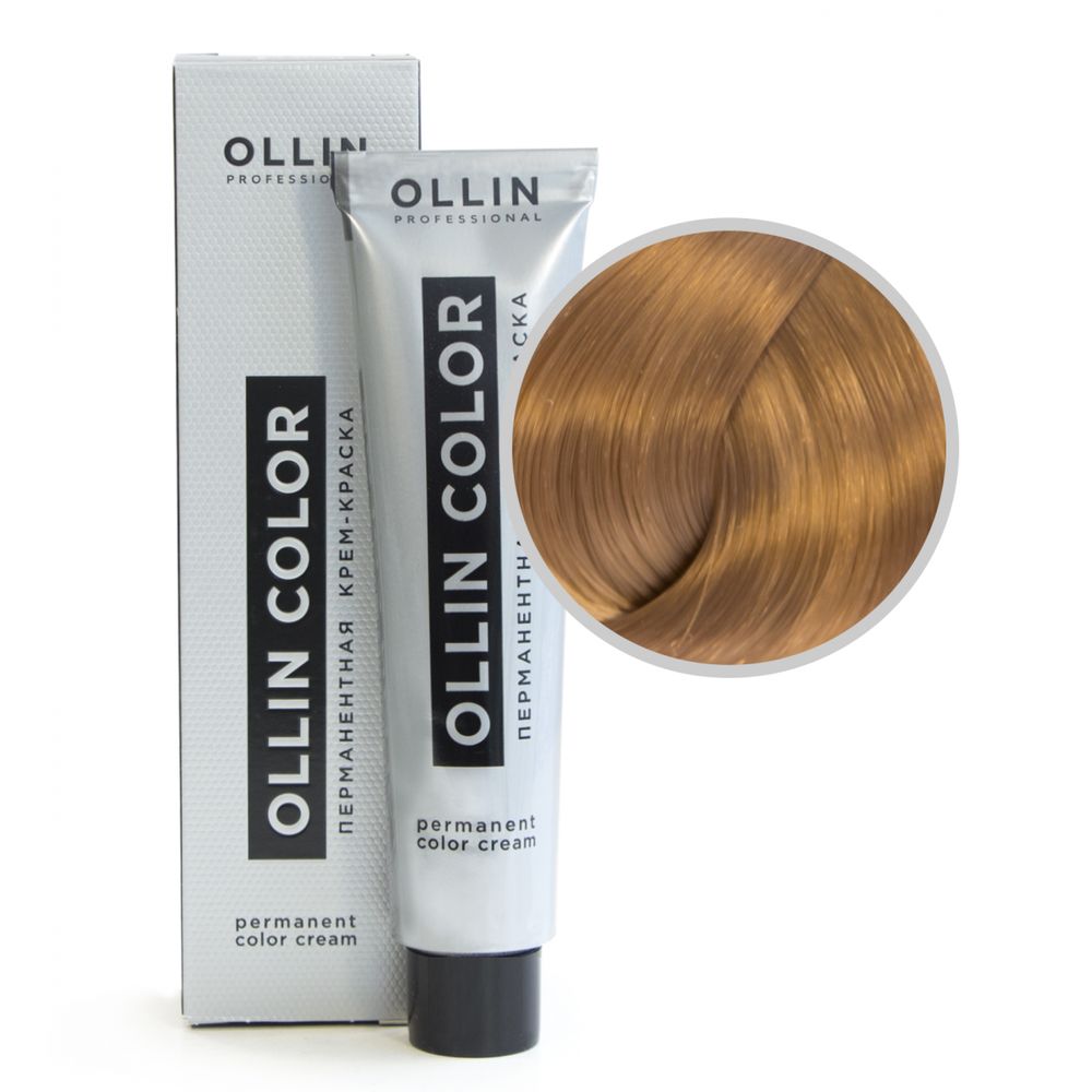 

Ollin Color 9/03 блондин прозрачно-золотистый Перманентная крем-краска для волос 60мл
