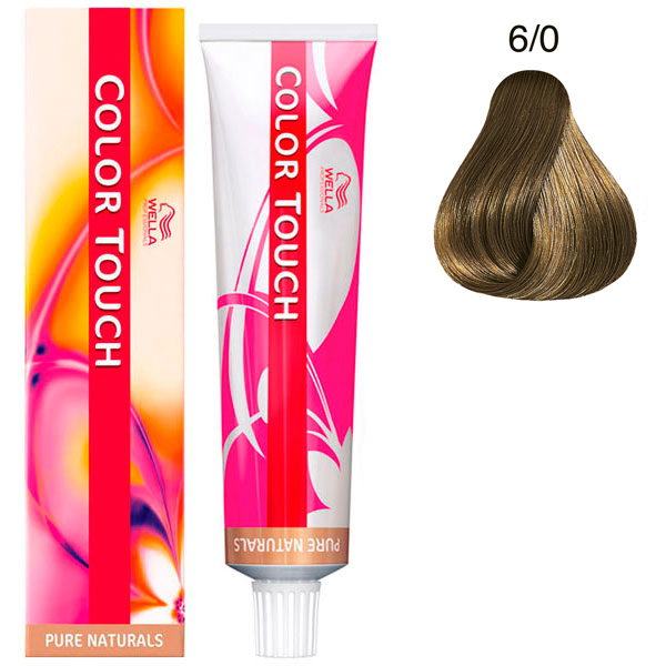 

Wella Color Touch Тонирующая крем-краска без аммиака 6/0 темный блонд 60мл