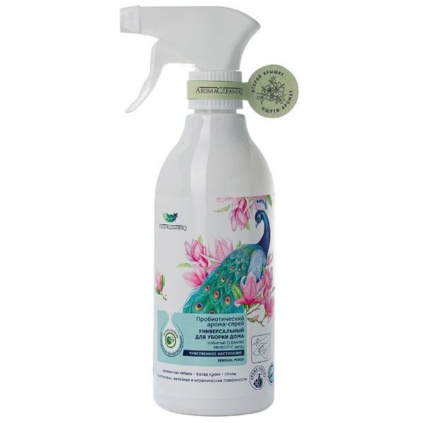 Aroma Harmony Пробиотический арома-спрей универсальный для уборки дома Чувственное настроение 500мл