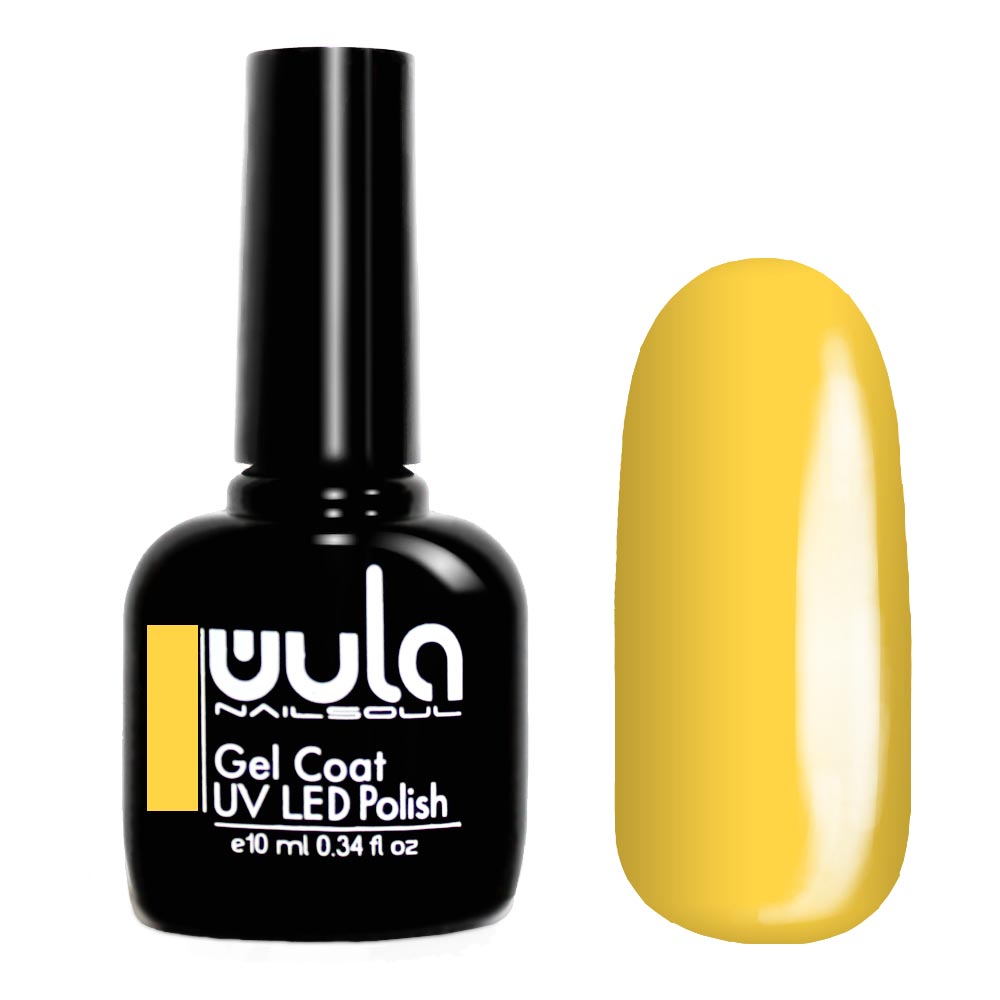 

Wula nailsoul гель лак 10мл тон 409 ярко-желтый