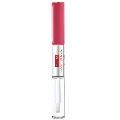 Pupa помада + блеск для губ made to last lip duo №007 coral sunrise