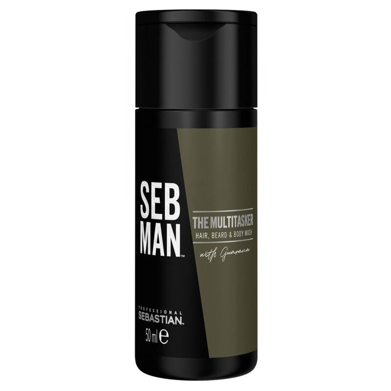 

Sebastian SEBMAN THE MULTITASKER 3 в 1 Шампунь для ухода за волосами бородой и телом 50мл