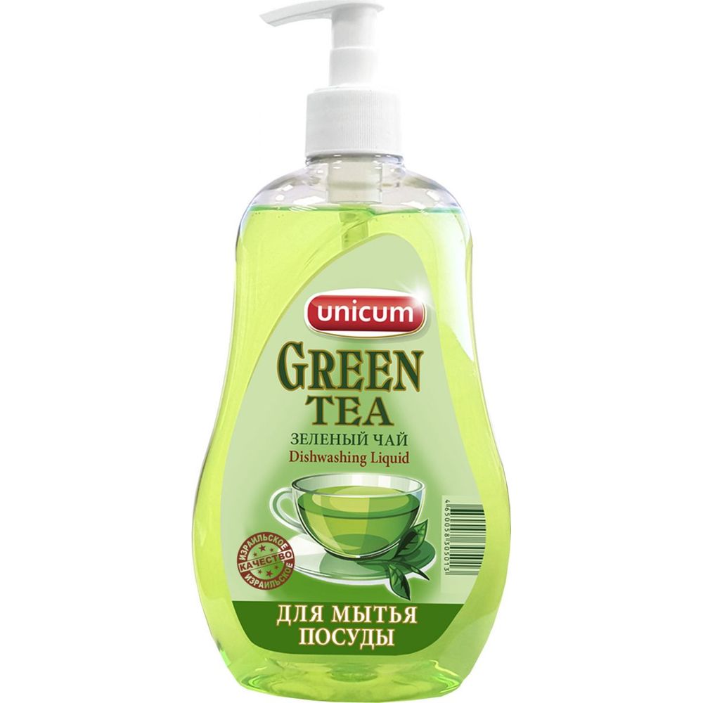 Unicum Средство для мытья посуды Зеленый чай 550мл