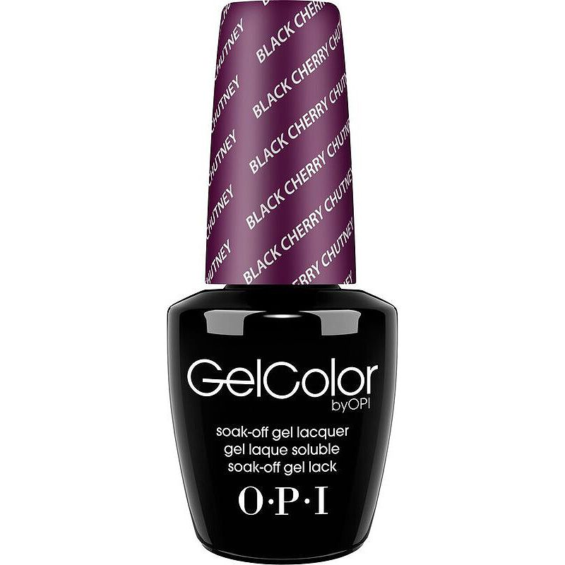 Opi гель для ногтей black cherry