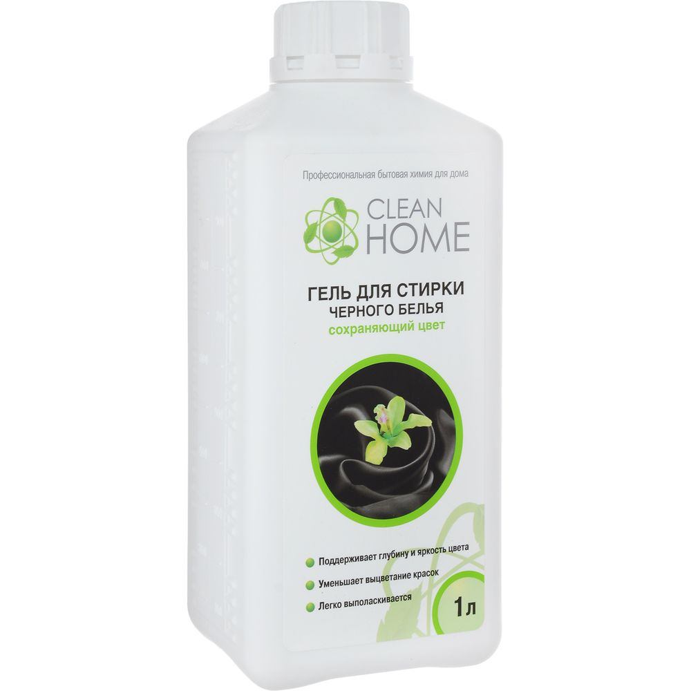 

Clean Home Гель для стирки черного белья сохраняющий цвет 1л