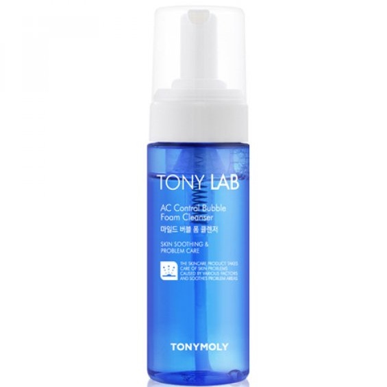 Tony Moly пенка для умывания для проблемной кожи Tony Lab AC Control Bubble Foam Cleanser 150мл