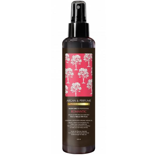 

Pedison Institut beaute Argan &Perfume Silk Hair Mist Romantic Парфюмированный спрей для волос с аргановым маслом 140мл