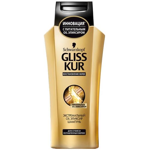 Gliss Kur Шампунь Экстремальный Oil Эликсир 400мл