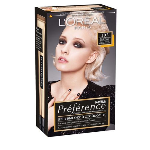 

Loreal Preference ФЕРИЯ 102 Сверкающие переливы