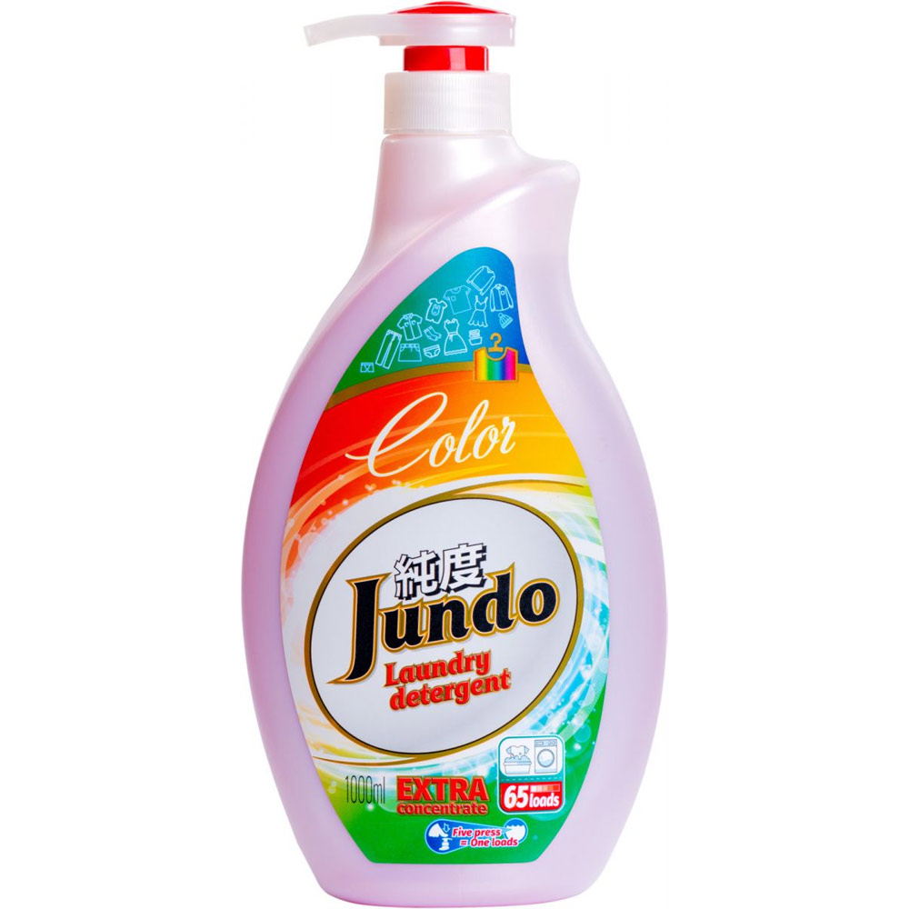 

Jundo Color Концентрированный гель для стирки Цветного белья 1л /65 стирок