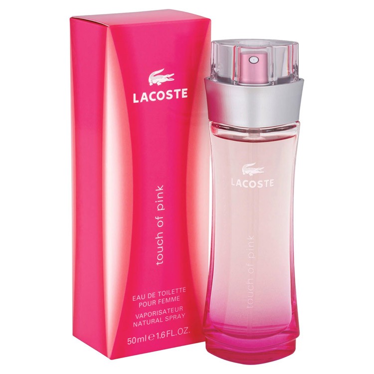 

LACOSTE TOUCH OF PINK вода туалетная женская 50 ml