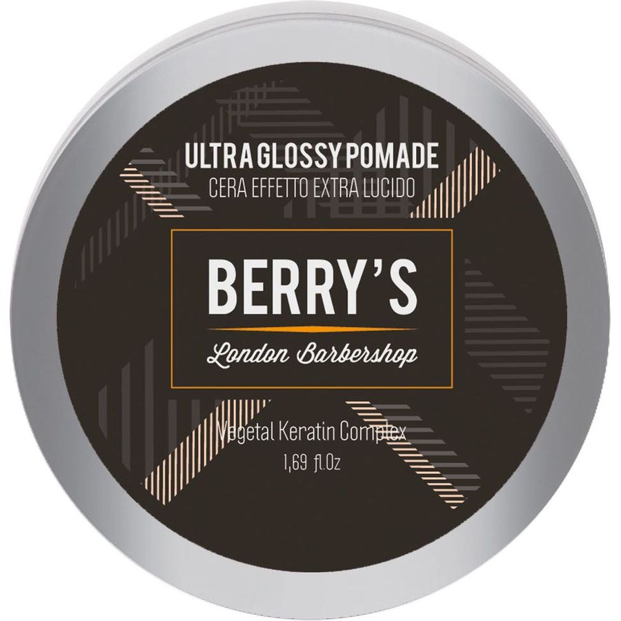 

Brelil Моделирующая паста (помада) для волос с ультраблеском berry's glossy pomade 50мл