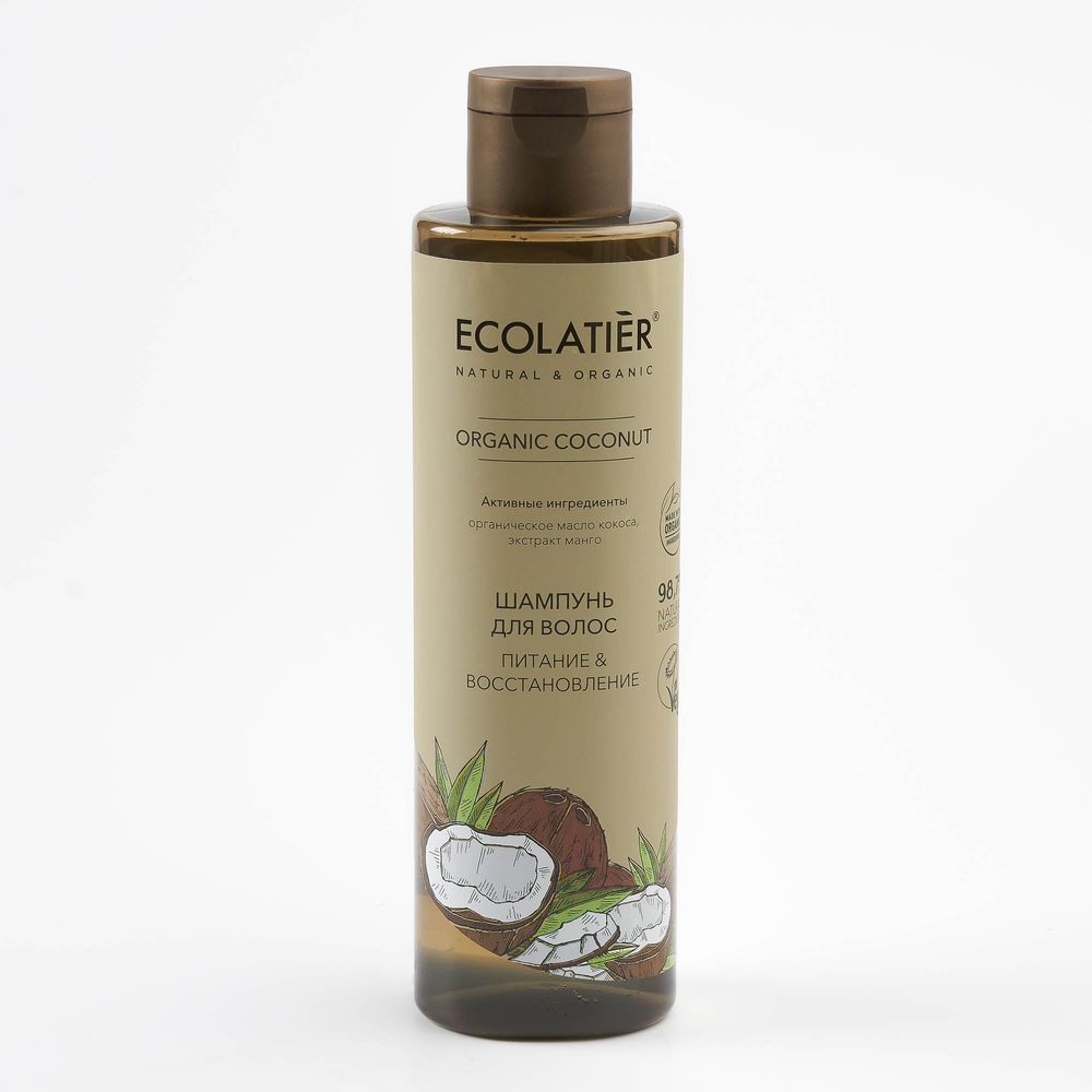 

Ecolatier GREEN Шампунь Питание и восстановление Кокос 250мл