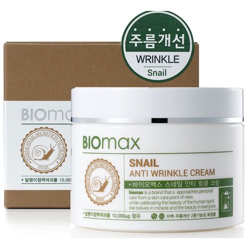 

BIOmax крем с экстрактом слизи улитки против морщин 100мл
