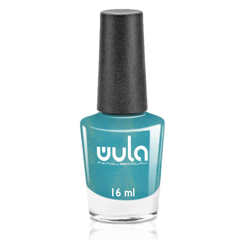 

Wula nailsoul лак для ногтей 16мл тон 64 лазурь искрящаяся