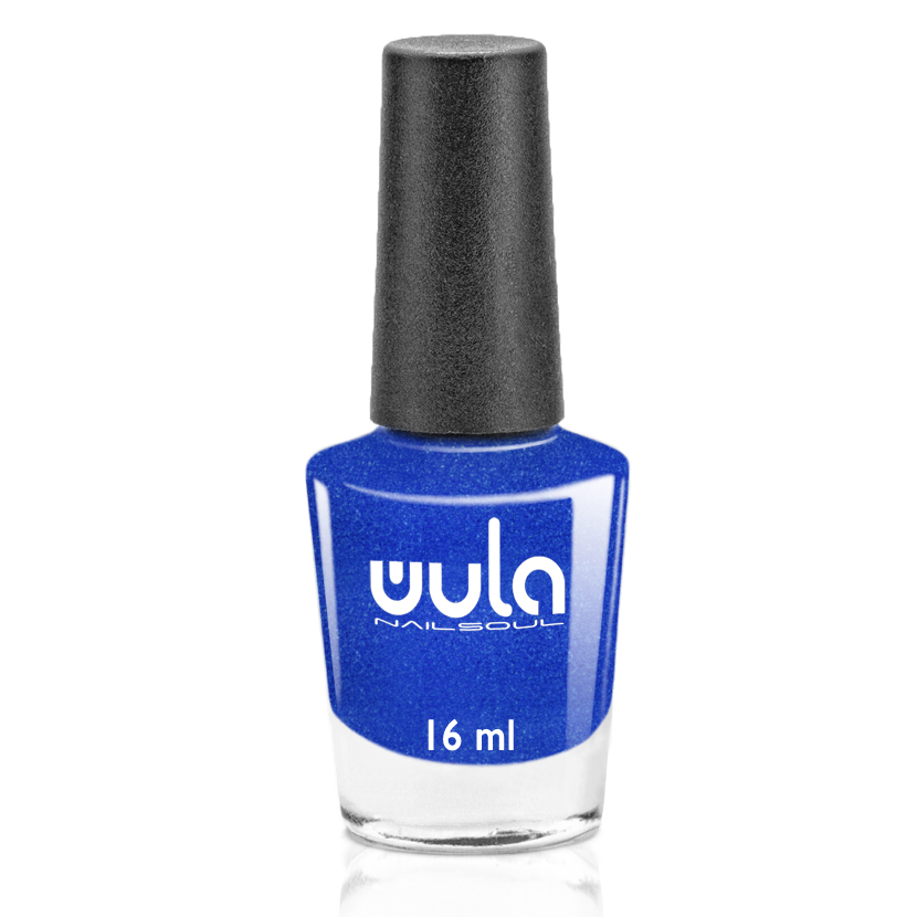 

Wula nailsoul лак для ногтей 16мл тон 35 синий с шиммером