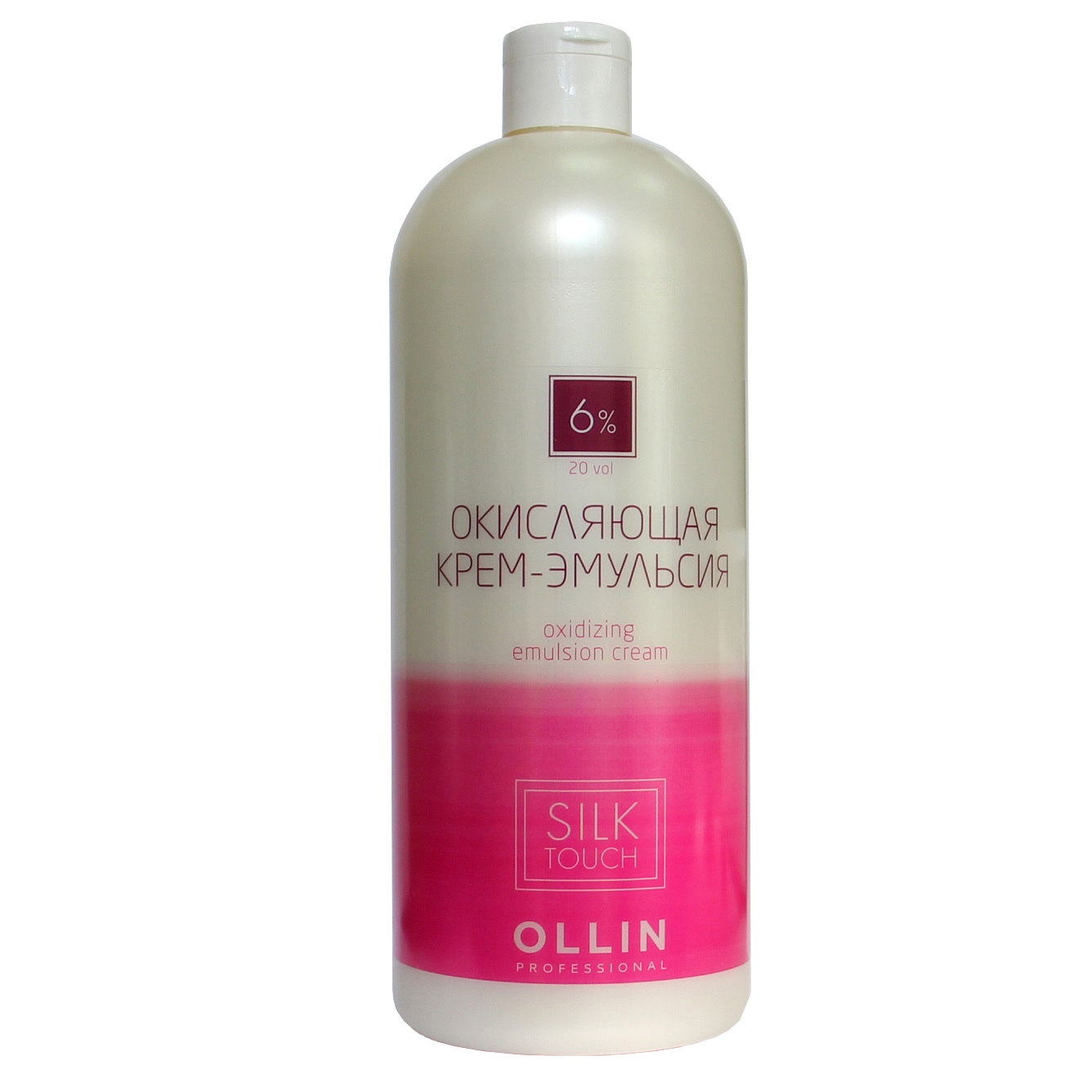 

Ollin Professional silk touch 6% 20vol Окисляющая крем-эмульсия 1000мл