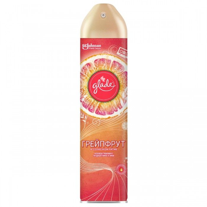 

Glade Освежитель воздуха Грейпфрут в солнечном ритме 300мл