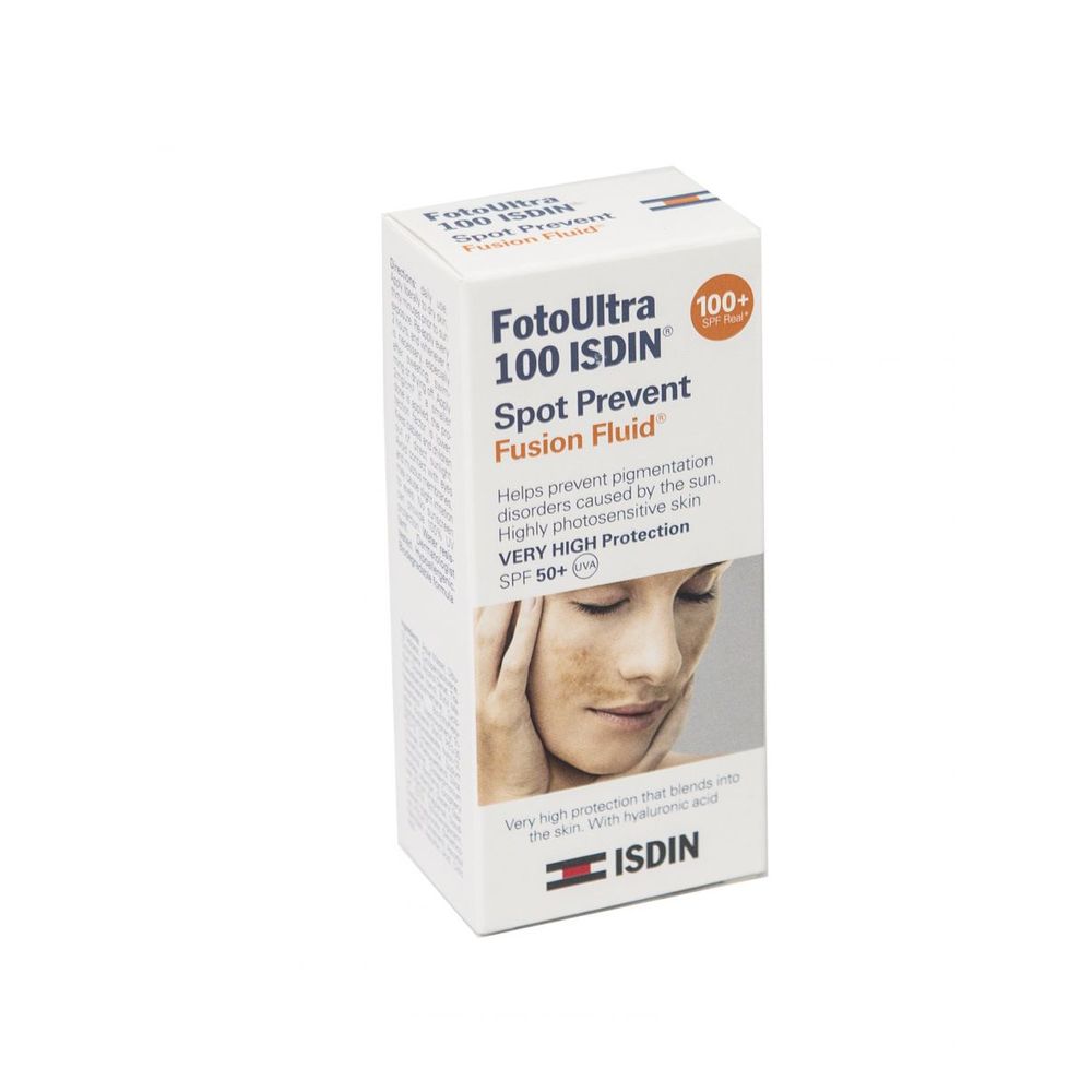 Isdin Флюид для лица Foto Ultra 100 Spot Prevent Fusion Fluid SPF 50+ 50мл