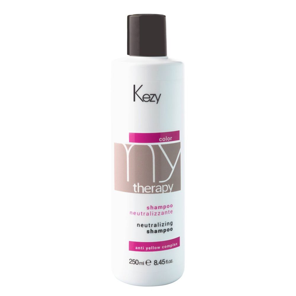 

Kezy Neutralizing shampoo Шампунь нейтрализирующий желтизну 250мл