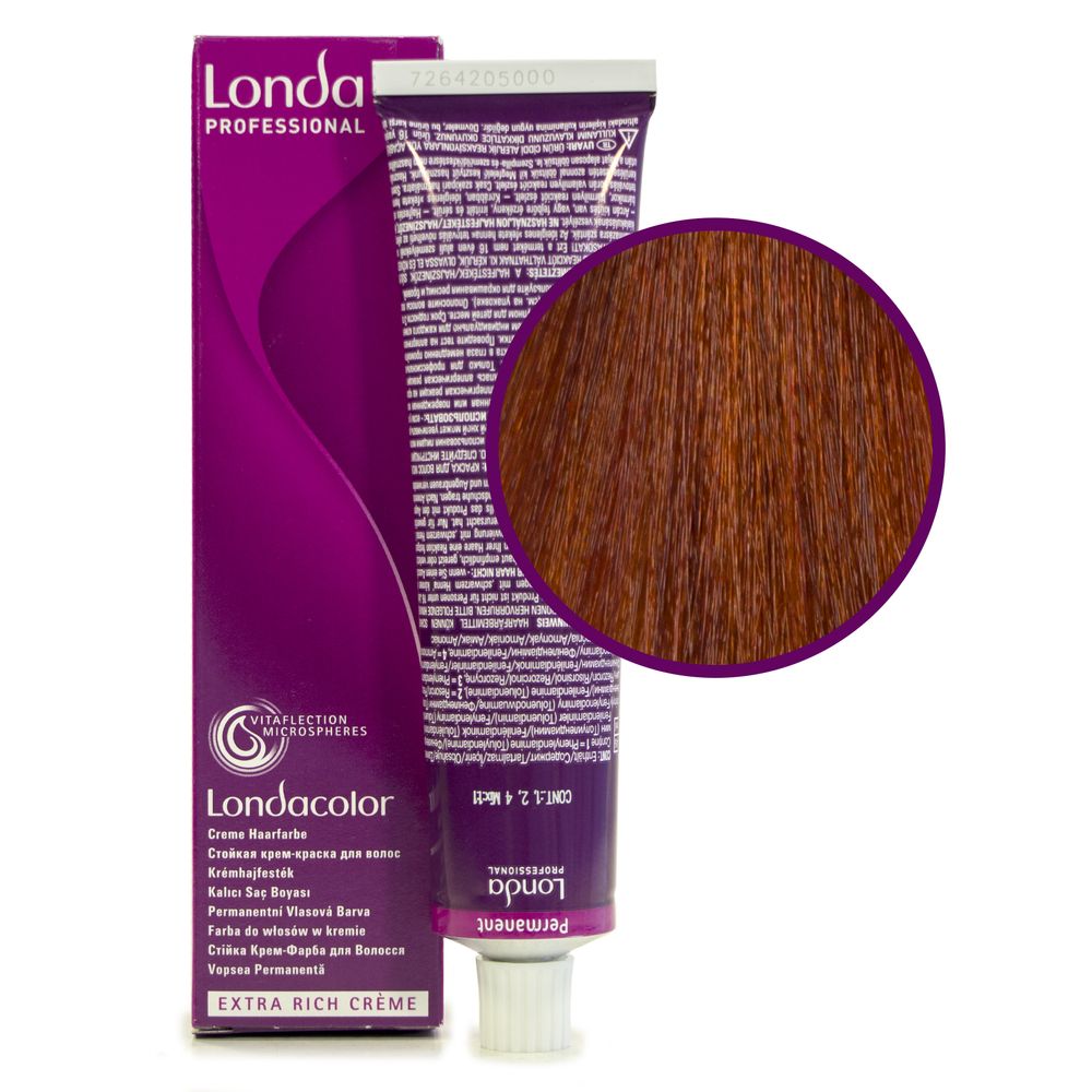 

Londa Color 6/4 тёмный блонд медный стойкая крем-краска 60мл