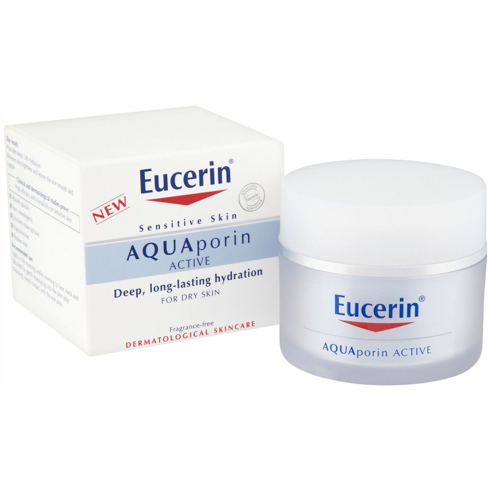 Eucerin Aquaporin Active Крем интенсивно увлажняющий для чувствительной кожи нормального и комбинированного типа 50мл 3121₽