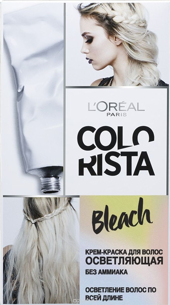 

Лореаль Colorista Bleach Крем-краска для волос осветляющая без аммиака
