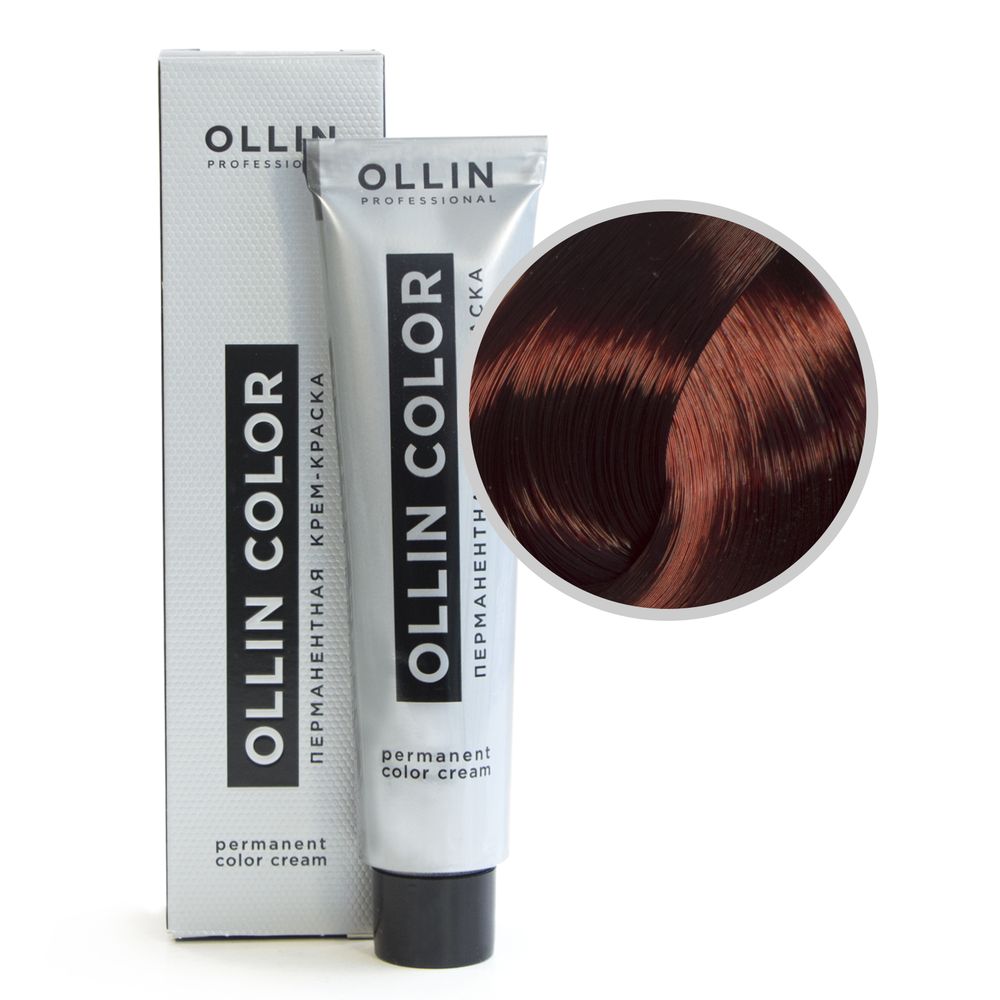 

Ollin Color 6/6 темно-русый красный Перманентная крем-краска для волос 60мл